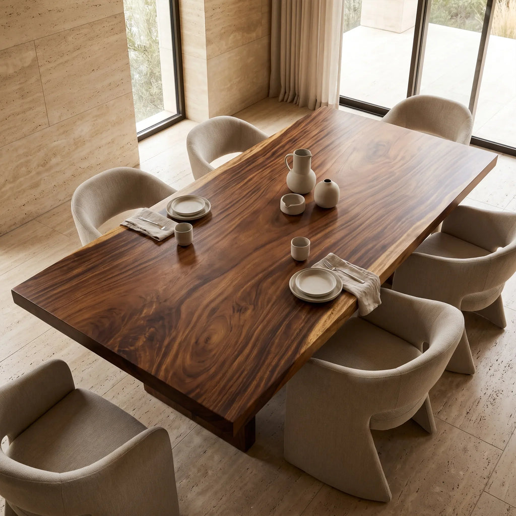 Mid Century Rectangular Dining Table Top Dining Room