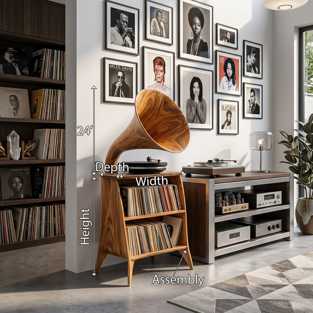 Farmhouse Vinyl Storage Cabinet For Bedroom Decor