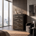 Scandinavian Bedroom Dresser Drawers With Soft Rounded Corners For Bedroom