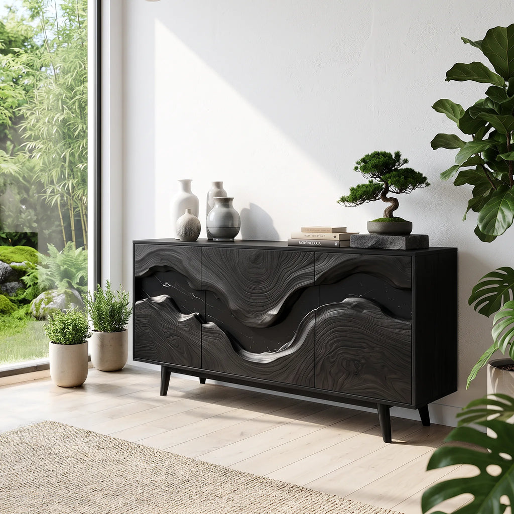 Handcrafted Sideboard Buffet Cabinet Dining Room