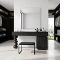 Playful Makeup Vanity Desk Bedroom Vanity Rounded Drawers For Dressing Room