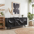 Organic Modern Buffet Cabinet With Storage Kitchen