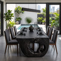 Sculptural Dining Table Top Luxury Dining Room