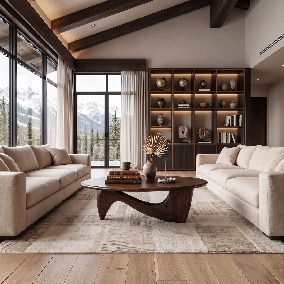 Rustic Solid Wood Table For Timeless Decor