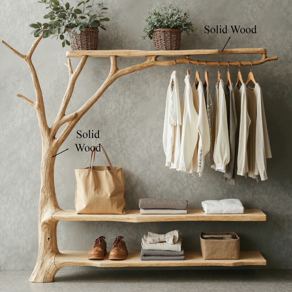 Standing Branch Wall Hanger Hanging Clothes Rack Coat Hanger