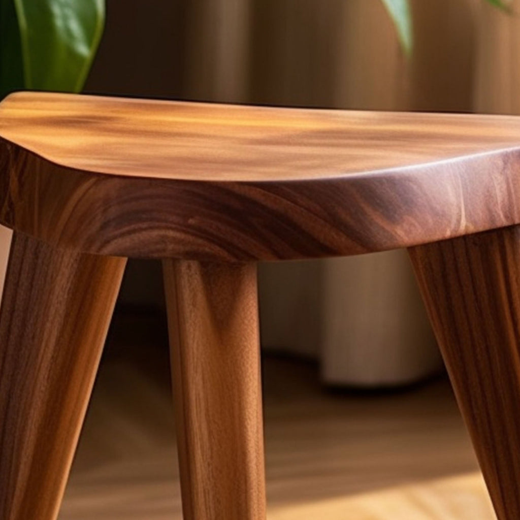 Wooden Spa Stool Spa Table