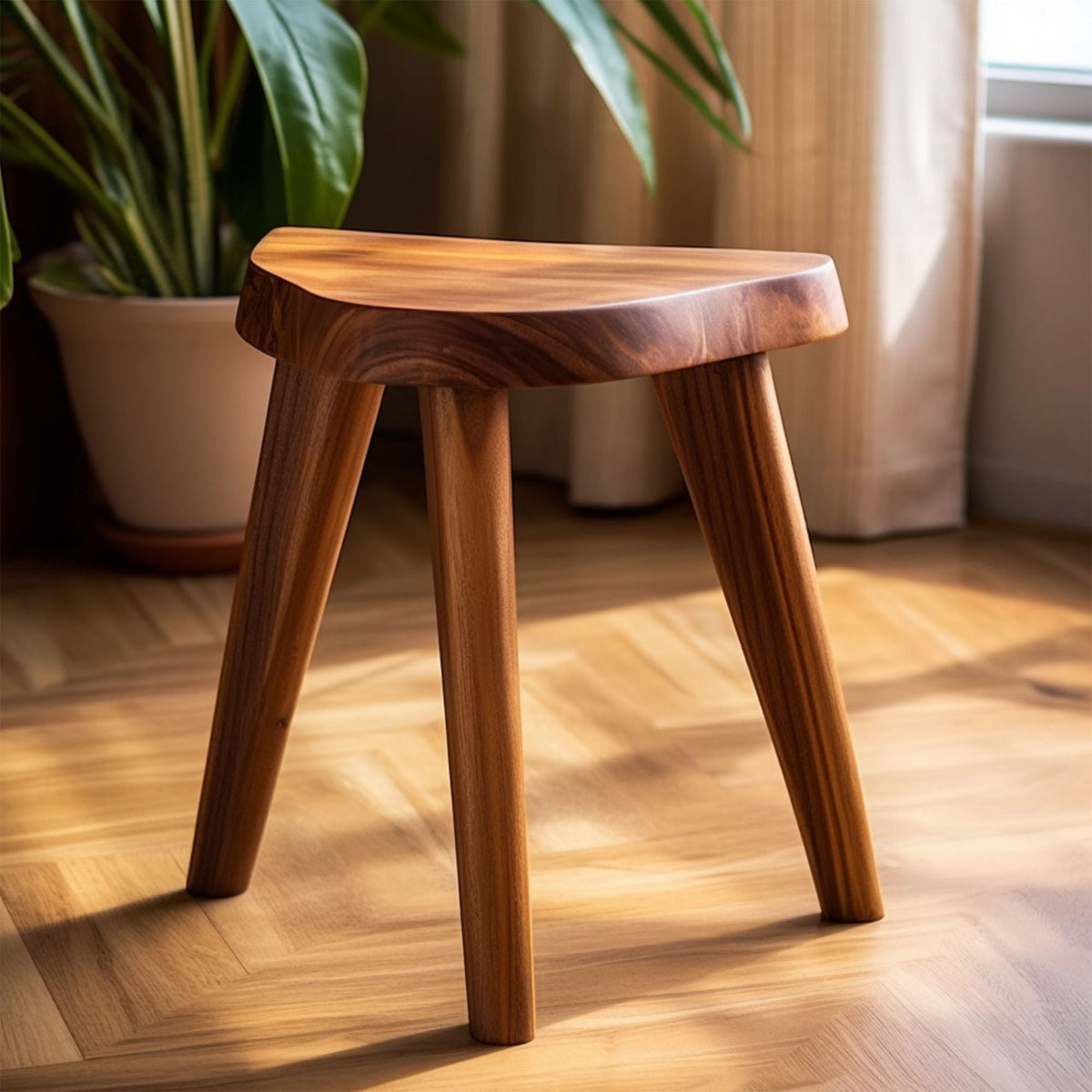 Wooden Spa Stool Spa Table