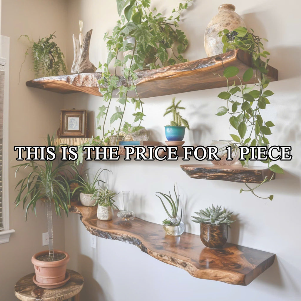 Rustic Floating Shelf Display Shelf