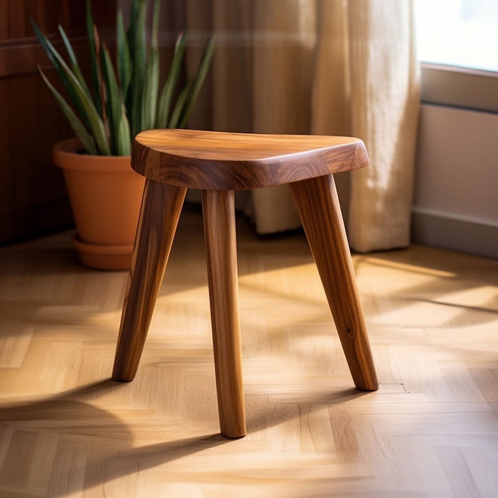 Wooden Spa Stool Spa Table
