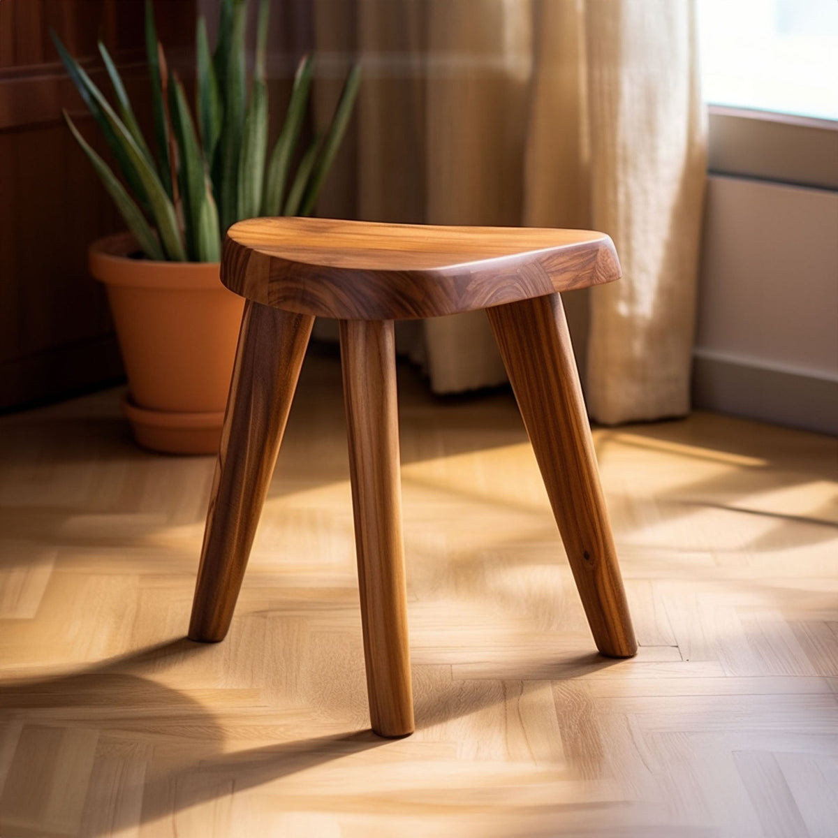 Wooden Spa Stool Spa Table