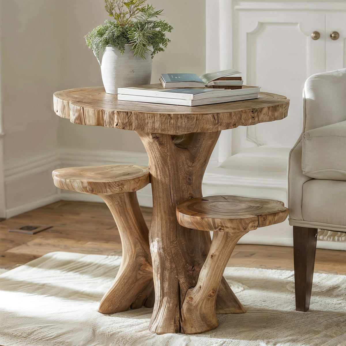 Reclaimed Wood Coffee Table With Rustic Style