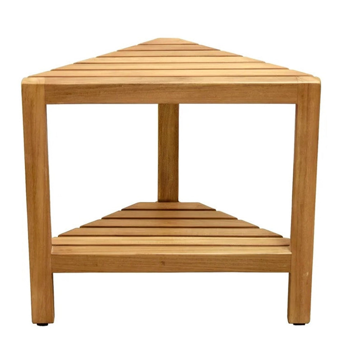 Wood Shower Bench Shower Stool With Shelf