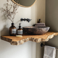 Natural Wood Bathroom Vanity