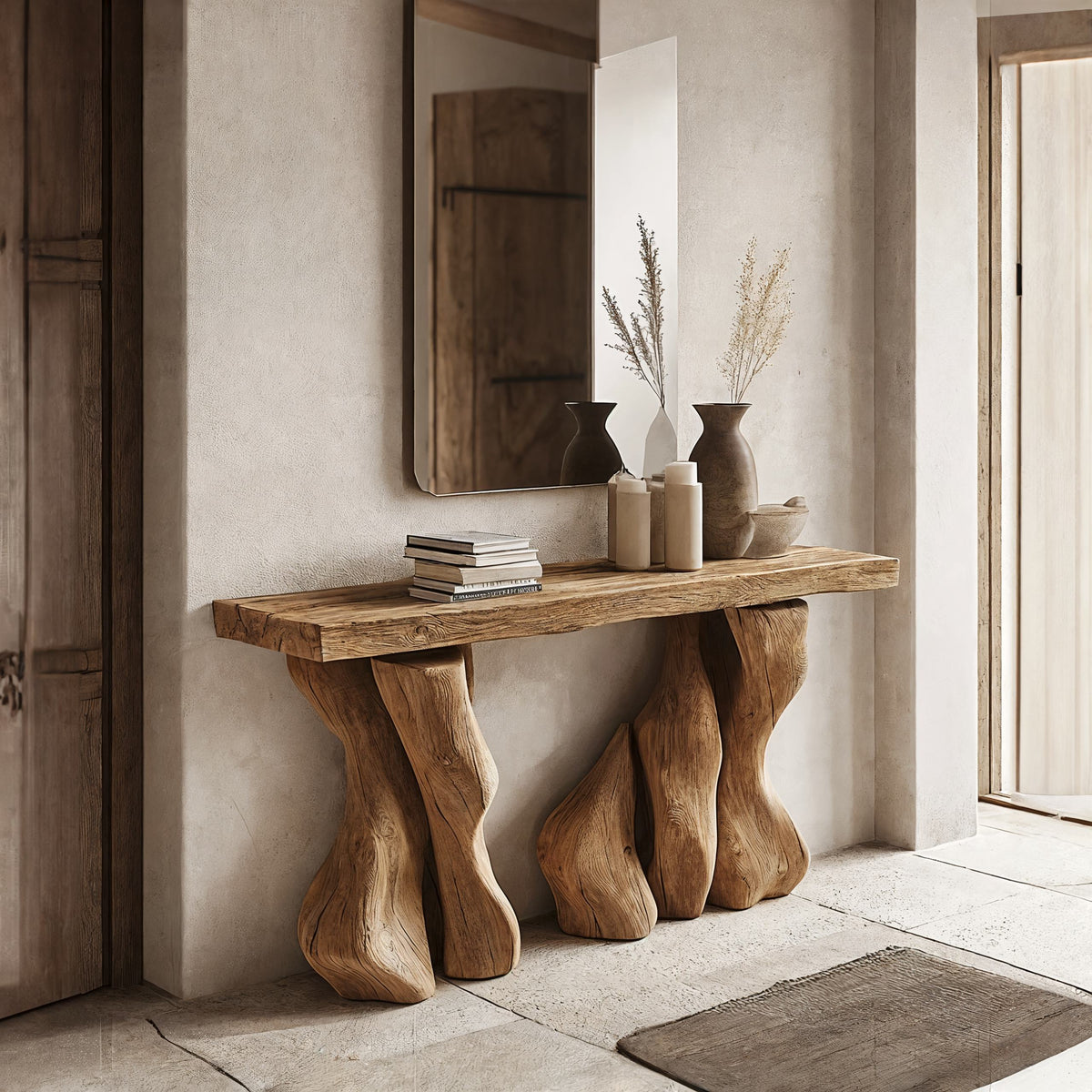 Rustic Entry Console Table