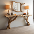 Rustic Console Table Entry Table Decorative
