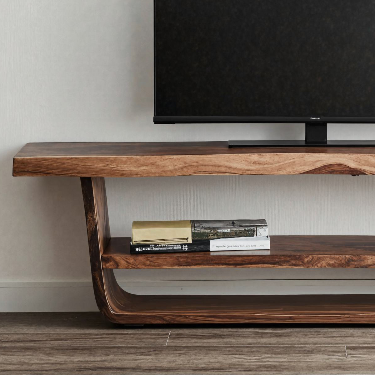 Wooden TV Stand Farmhouse Media Console