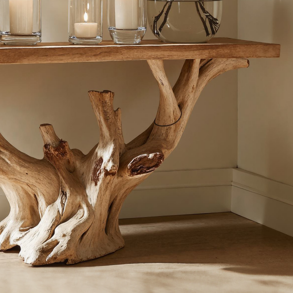 Modern Rustic Console Table Hallway Table