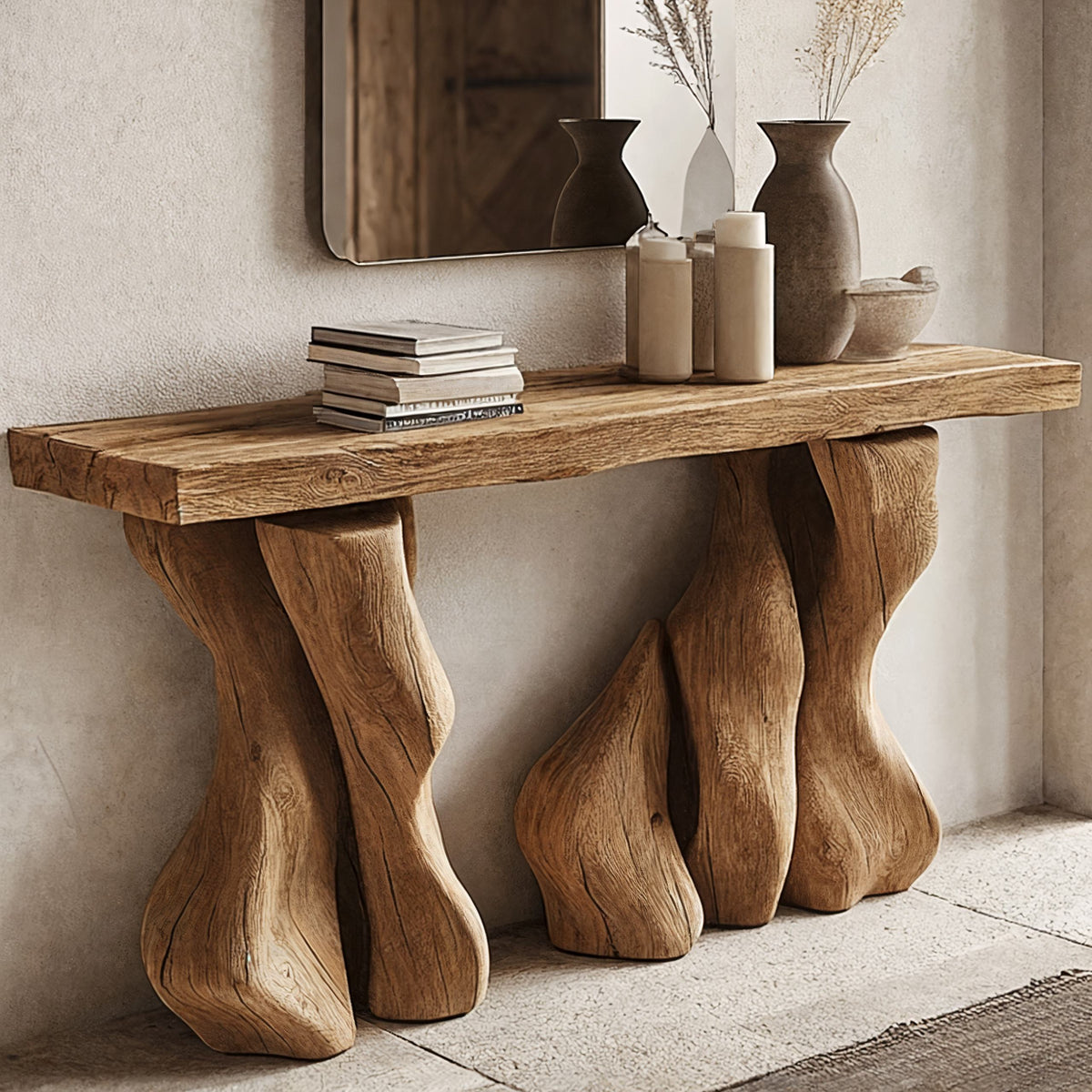 Rustic Entry Console Table