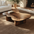 Handcrafted Wood Coffee Table Sofa Table