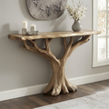 Handcrafted Rustic Console Table For Entryway