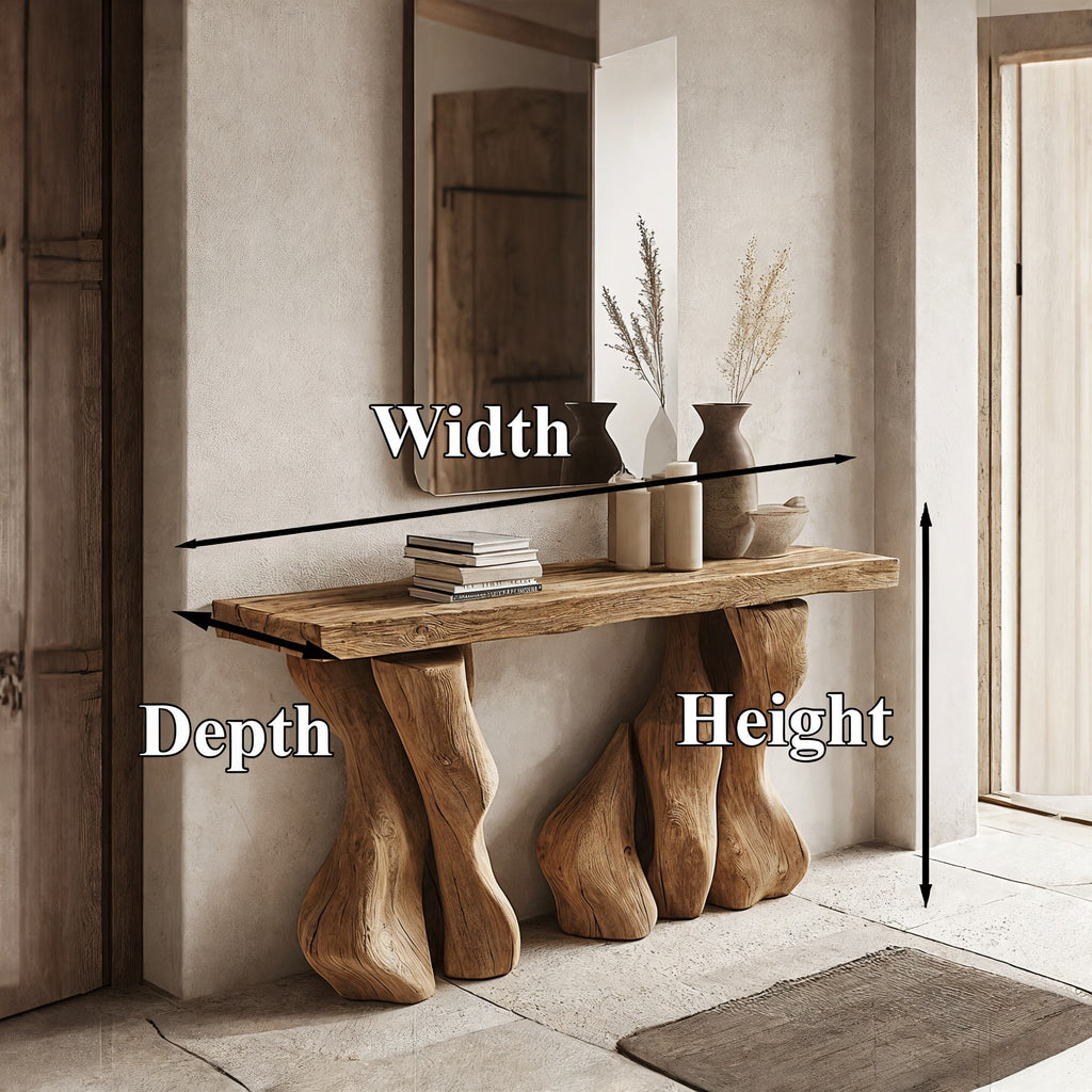 Rustic Entry Console Table