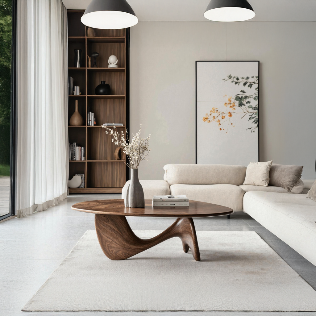 Mid Century Wood Table For Functional Room Decor