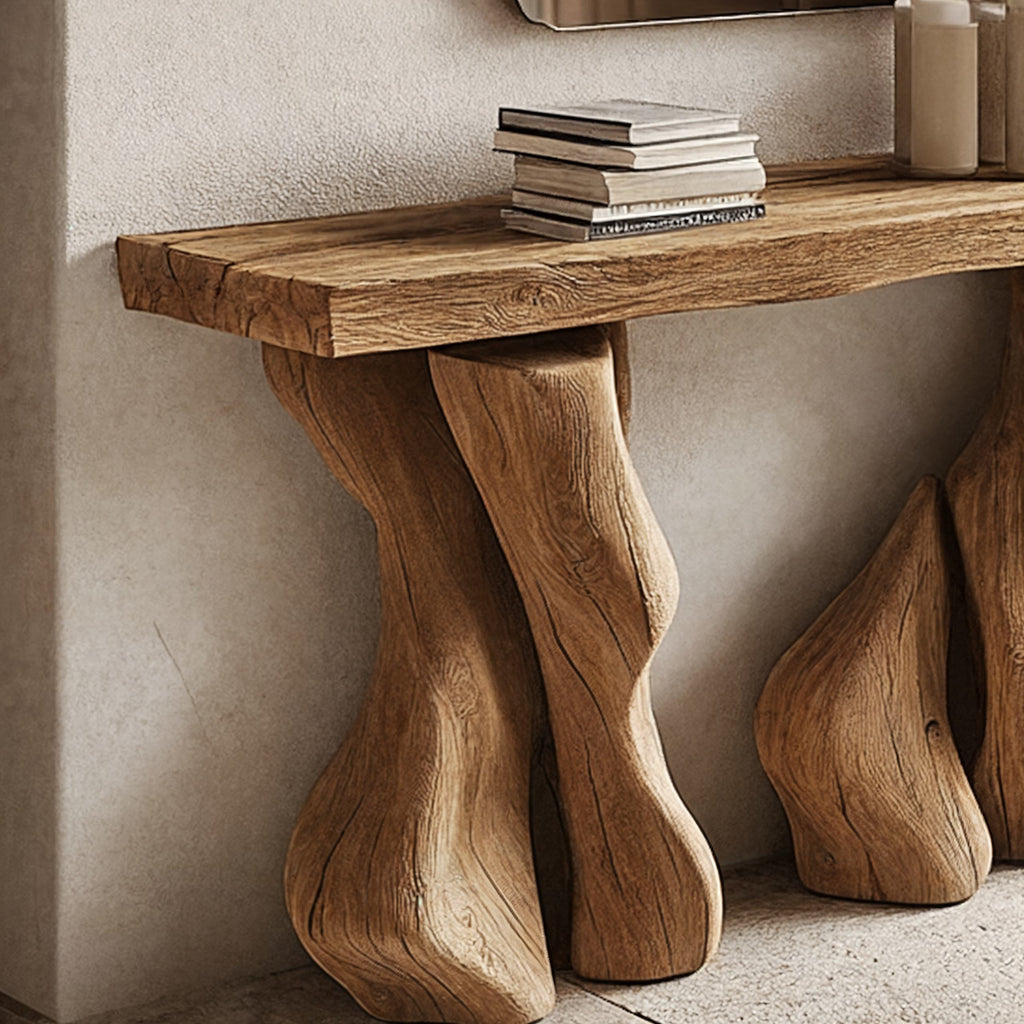 Rustic Entry Console Table