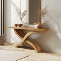 Live Edge Console Table Handcrafted Entryway Table